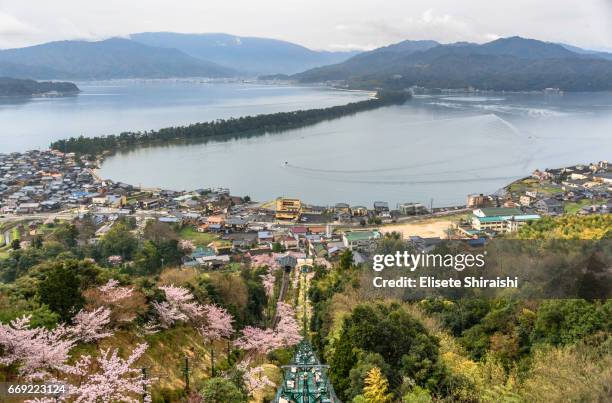 ama no hashidate - turismo urbano stock-fotos und bilder