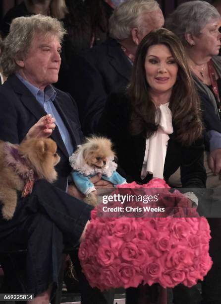 Ken Todd and Lisa Vanderpump at the Annual Kennel Club of Beverly Hills Dog Show at Pomona Fairplex on March 4, 2017 in Pomona, California.