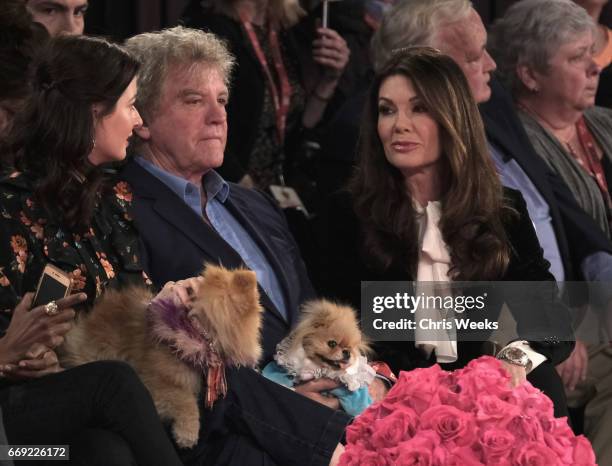 Ken Todd and Lisa Vanderpump at the Annual Kennel Club of Beverly Hills Dog Show at Pomona Fairplex on March 4, 2017 in Pomona, California.