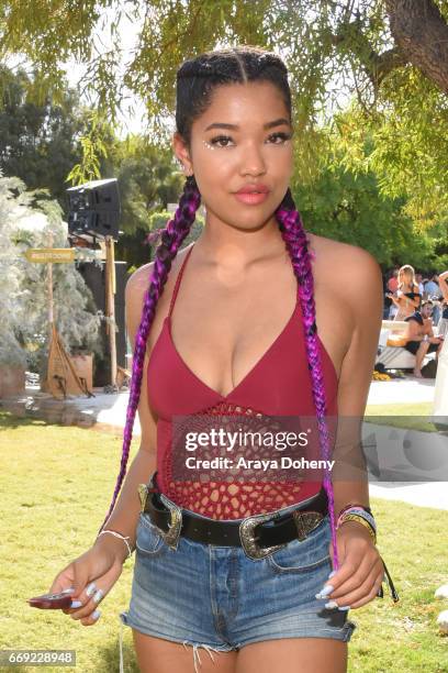 Ming Lee Simmons attends Winter Bumbleland - Day 2 on April 16, 2017 in Rancho Mirage, California.