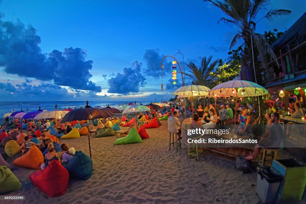 Seminyak Double Six beach bars