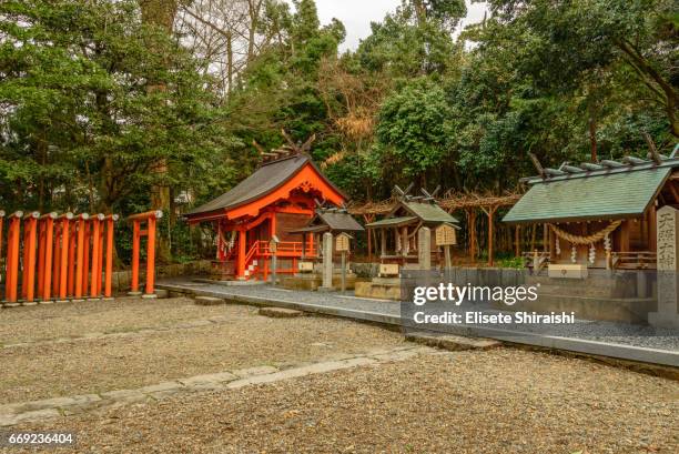 motoiseko shrine - japão stock pictures, royalty-free photos & images