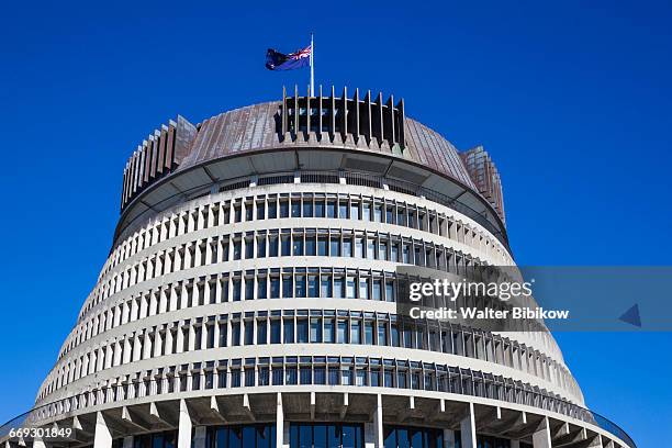 new zealand, north island, exterior - nz parliament bildbanksfoton och bilder