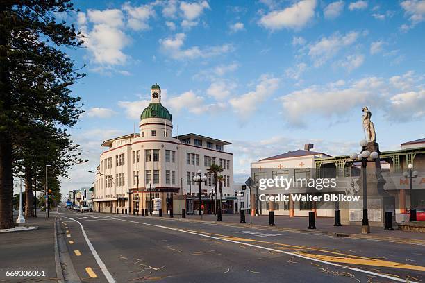 new zealand, north island, exterior - napier street stock pictures, royalty-free photos & images