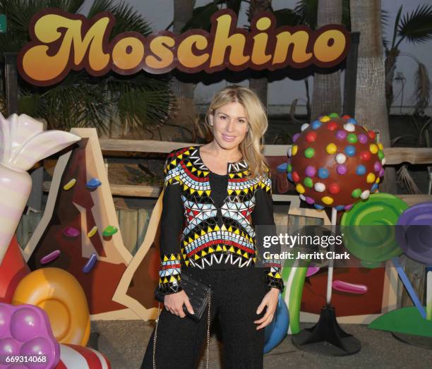 Guests attend the Moschino Candy Crush Desert Party hosted by Jeremy Scott on April 15, 2017 in Coachella, California.