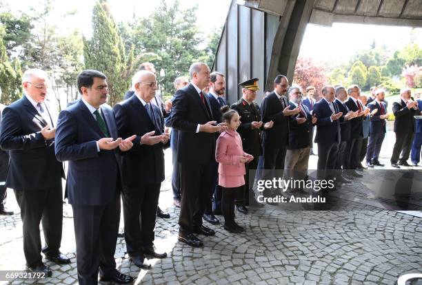 Turkish President Recep Tayyip Erdogan , Turkish Minister of Energy and Natural Resources, Berat Albayrak , Turkish Presidential spokesman Ibrahim...