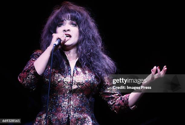 Ronnie Spector in concert circa 1992 in New York City.