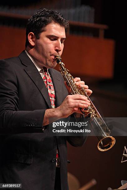 Juilliard Jazz Artist Diploma Ensemble performing in "The Early Maters of Jazz: Buddy Bolden, Sidney Bechet, and Louis Armstrong" at Paul Hall on...