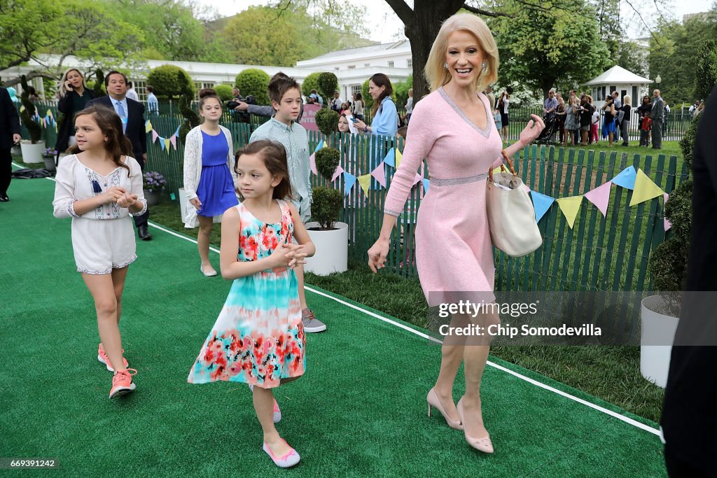 President Trump And Melania Trump Host White House Easter Egg Roll