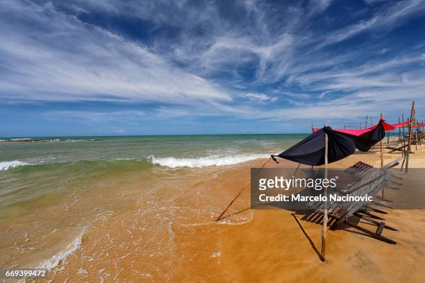 caraiva , bahia , brazil - nuvem stock pictures, royalty-free photos & images