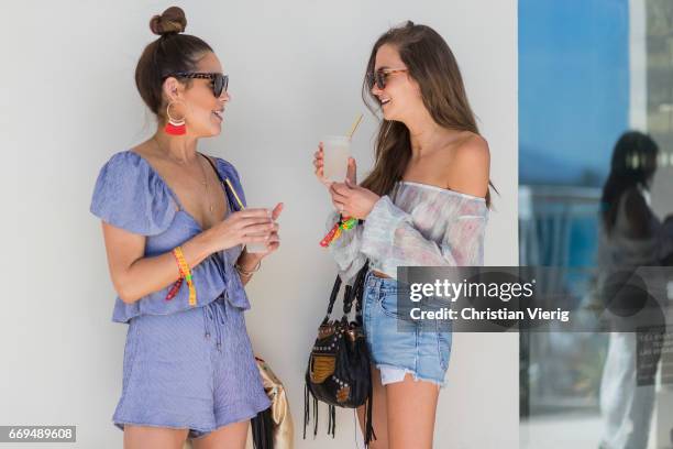 Guests at the Revovle Festival during day 3 of the 2017 Coachella Valley Music & Arts Festival Weekend 1 on April 16, 2017 in Indio, California.