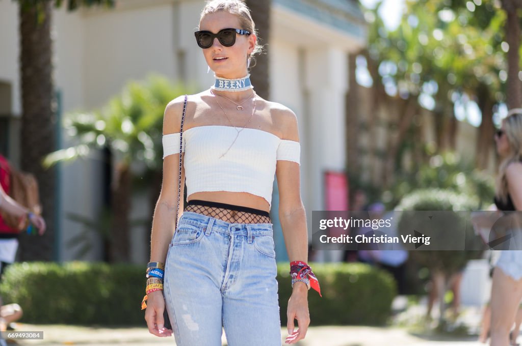 Street Style In Indio, CA - April, 2017