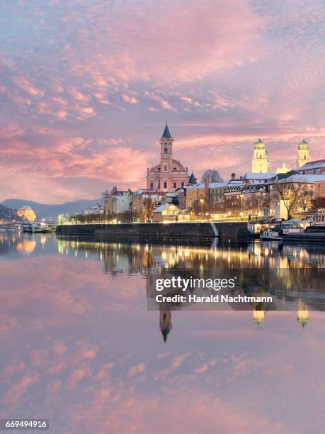 passau - river danube stock pictures, royalty-free photos & images