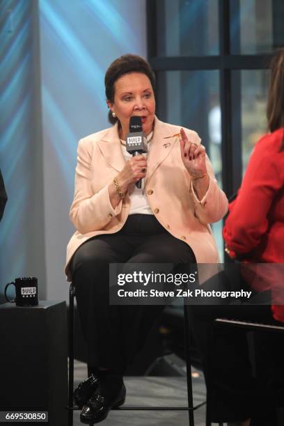 Alma Powell attends Build Series to discuss her newest mission at Build Studio on April 17, 2017 in New York City.