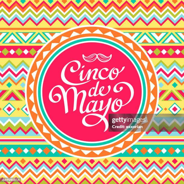 ilustrações, clipart, desenhos animados e ícones de cinco de mayo padrão mexicano - mexican ethnicity