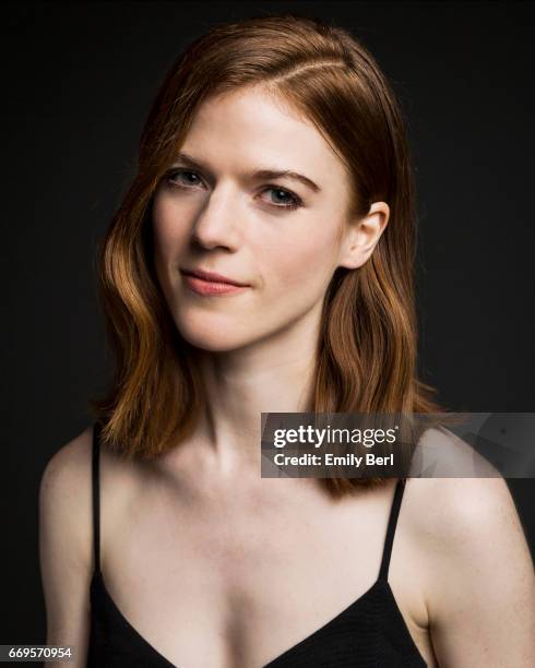 Actress Rose Leslie is photographed for Los Angeles Times on January 9, 2017 in Los Angeles, California.