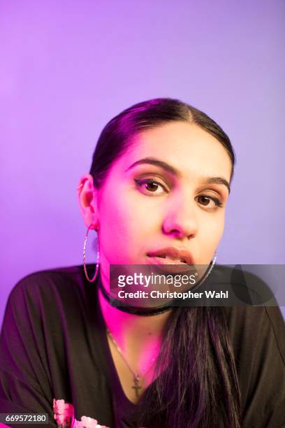 Singer Alessia Cara poses for a portrait at the 2017 Juno Awards for The Globe and Mail on April 1, 2017 in Ottawa, Ontario.