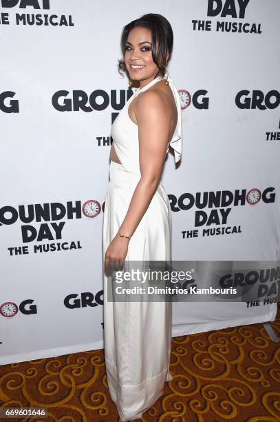 Barrett Doss attends the "Groundhog Day" Broadway Opening Night at Gotham Hall on April 17, 2017 in New York City.