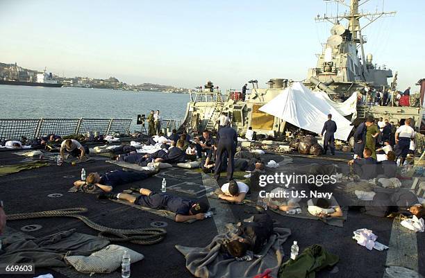 Uss Cole Ribbon 157 Uss Cole Bombing Stock Photos, High-Res Pictures, and Images ...