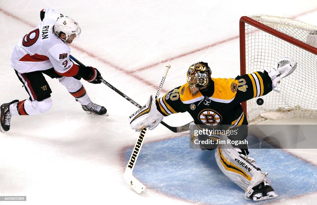 Ottawa Senators v Boston Bruins - Game Three