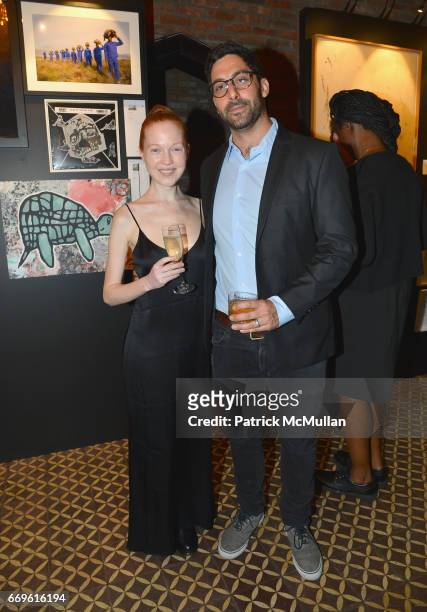 Lauren Isabeau and Louie Metzner attend The Turtle Conservancy's 4th Annual Turtle Ball at The Bowery Hotel on April 17, 2017 in New York City.
