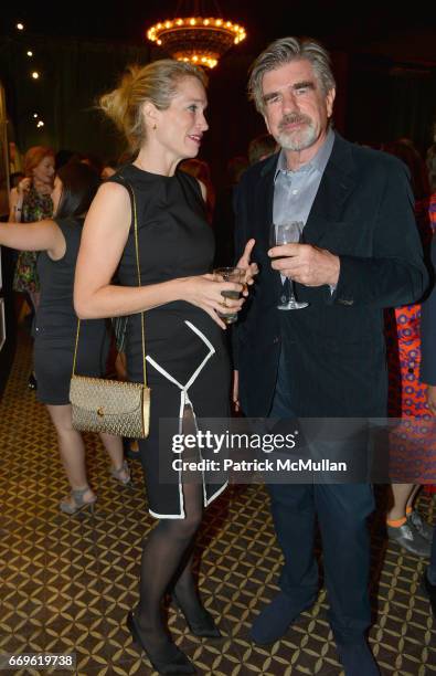 Alexis Bloom and Tom Freston attend The Turtle Conservancy's 4th Annual Turtle Ball at The Bowery Hotel on April 17, 2017 in New York City.