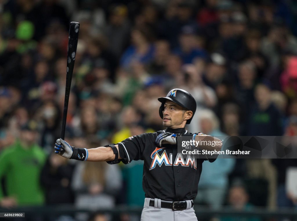 Miami Marlins v Seattle Mariners