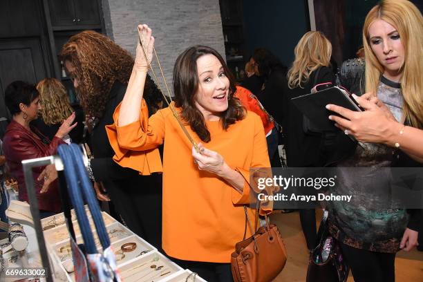 Patricia Heaton attends the Stella & Dot trunk show to benefit the HollyRod Foundation on April 17, 2017 in Encino, California.