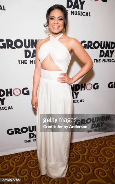 Barrett Doss attends "Groundhog Day" Broadway Opening Night party at Gotham Hall on April 17, 2017 in New York City.