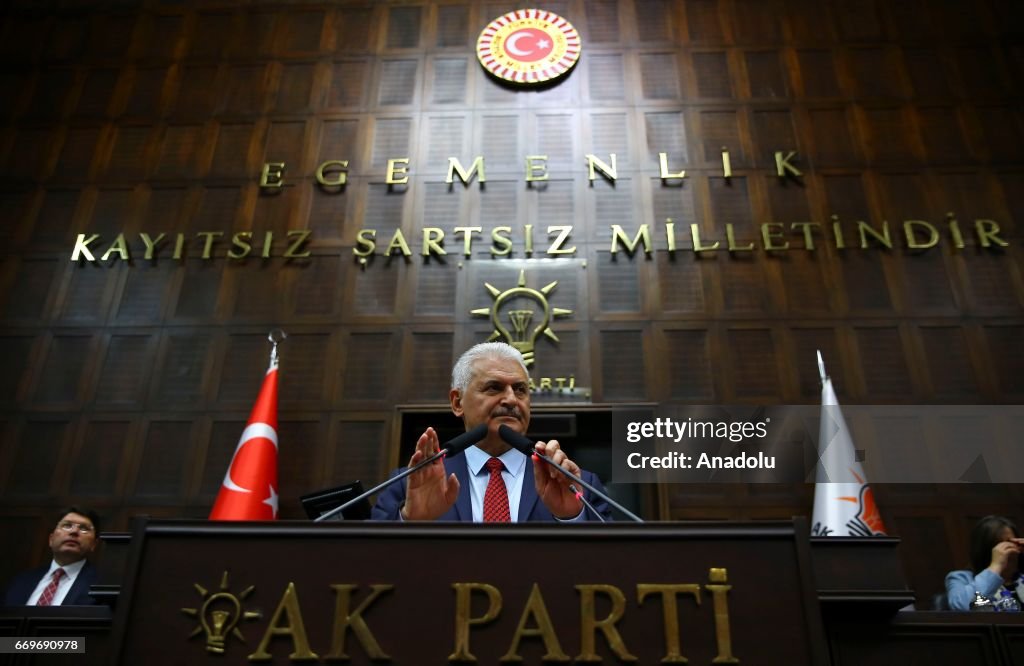 AK Party Group Meeting in Ankara