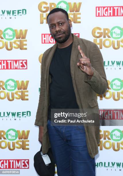 Actor Malcolm Barrett attends the premiere of "Grow House" at The Regency Bruin Theatre on April 17, 2017 in Los Angeles, California.