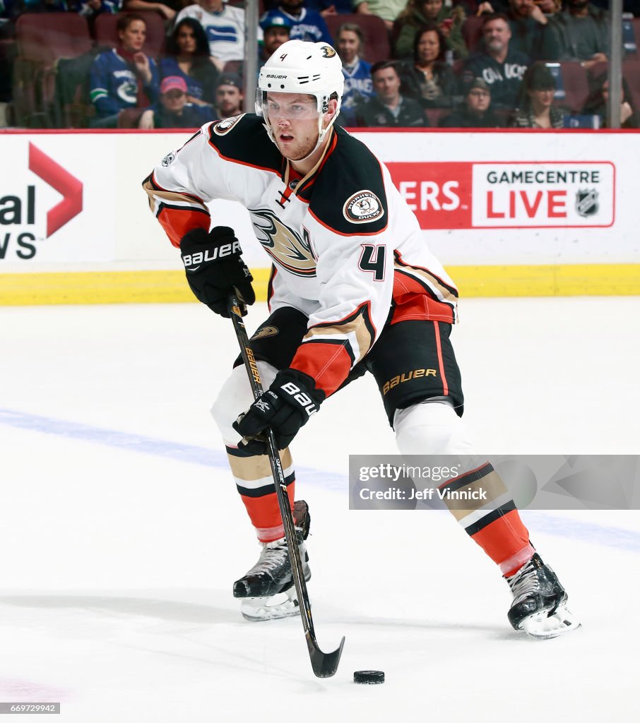 Anaheim Ducks v Vancouver Canucks