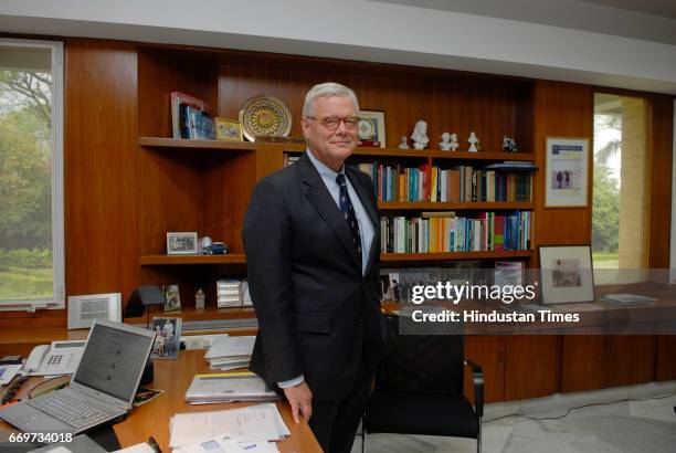 Bob Hiensch, Netherlands Ambassador to India, photographed at the Embassy in New Delhi.