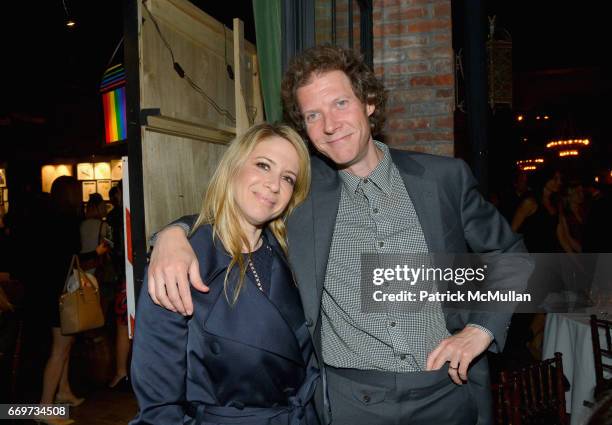 Aliza Pressman and Jake Paltrow attend The Turtle Conservancy's 4th Annual Turtle Ball at The Bowery Hotel on April 17, 2017 in New York City.