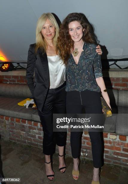 Janet Wallace amd Madeline Wallace attend The Turtle Conservancy's 4th Annual Turtle Ball at The Bowery Hotel on April 17, 2017 in New York City.