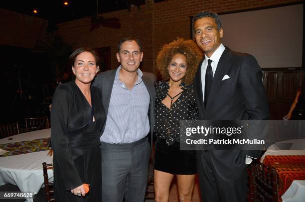 Camilla Olsson, Brian Sheth, Marita Stavrou and John Utendahl attend The Turtle Conservancy's 4th Annual Turtle Ball at The Bowery Hotel on April 17,...