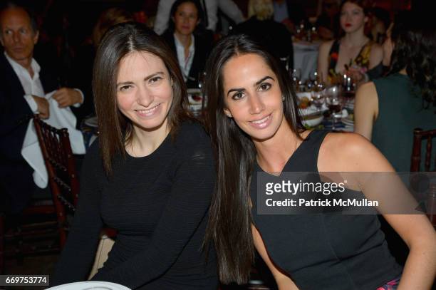 Chanel Korby and Lindsey Stone attend The Turtle Conservancy's 4th Annual Turtle Ball at The Bowery Hotel on April 17, 2017 in New York City.