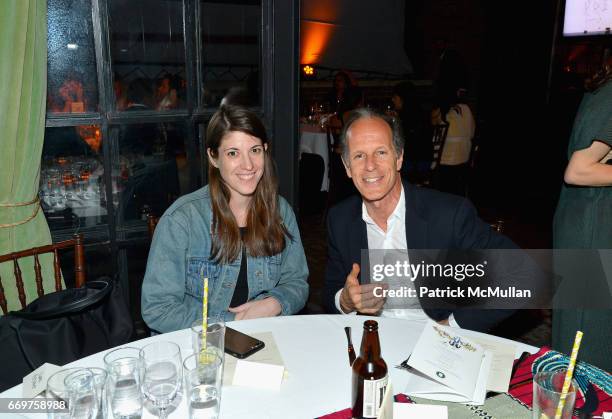 Guest and Michael Halsband attend The Turtle Conservancy's 4th Annual Turtle Ball at The Bowery Hotel on April 17, 2017 in New York City.