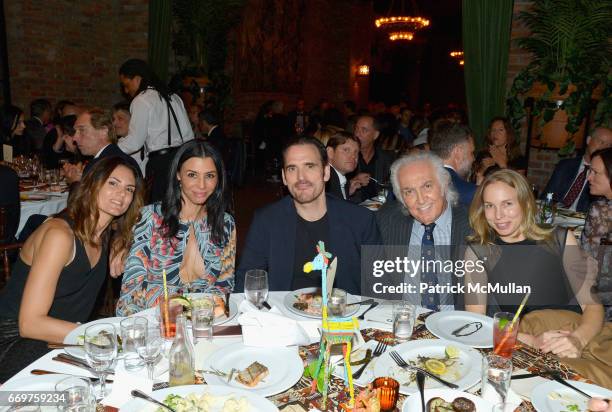 Roberta Mastromichele, Drena De Niro, Matt Dillon, Tony Shafrazi and guest attend The Turtle Conservancy's 4th Annual Turtle Ball at The Bowery Hotel...