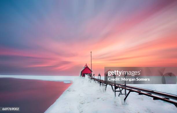 grand haven - michigan - fotografias e filmes do acervo