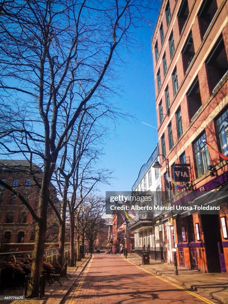 England, Manchester, Canal St. Gay Village
