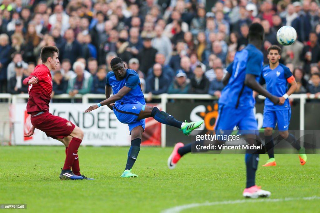 France U16 v Portugal U16 - Mondial Football 2017