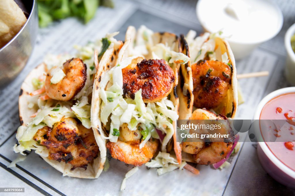 Grilled Shrimp Tacos