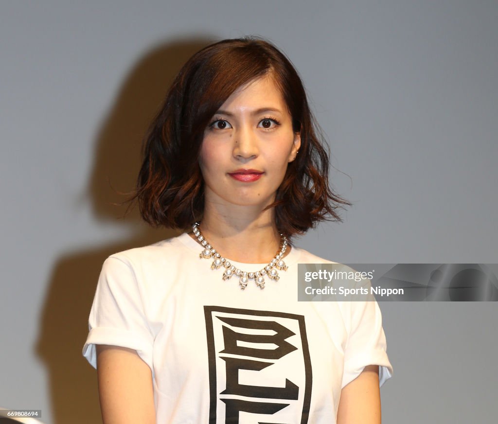 Misako Yasuda Attends B.League All Star Game Draft In Tokyo