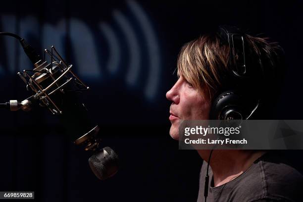 John Rzeznik performs live to celebrate the 10th anniversary of SiriusXM's The Pulse Morning Show With Ron Ross at SIRIUS XM Studio on April 18, 2017...