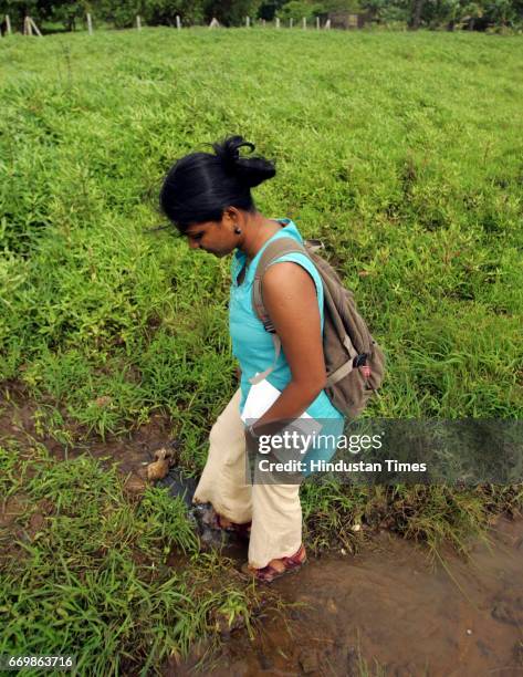 Water Scarcity and Electricity Scarcity in a adivasi village in Malad .