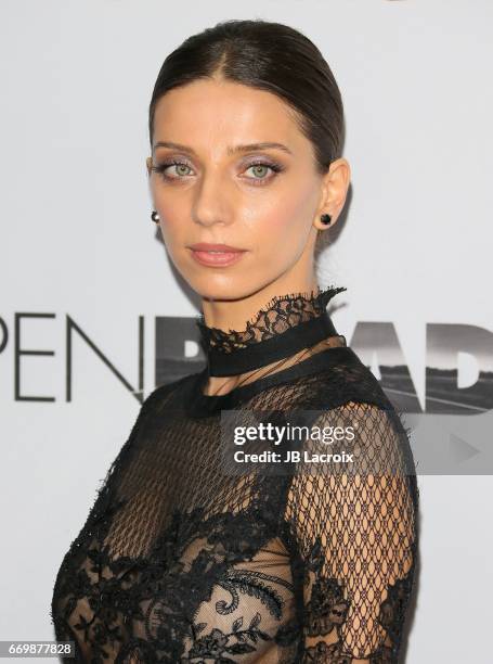 Angela Sarafyan attends the premiere of Open Road Films' 'The Promise' on April 12, 2017 in Hollywood, California.