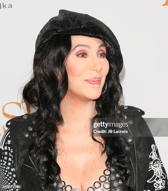 Singer Cher attends the premiere of Open Road Films' 'The Promise' on April 12, 2017 in Hollywood, California.