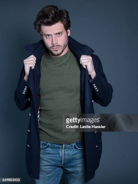 Actor Francois Arnaud is photographed for MM Magazine on March 16, 2017 in New York City.
