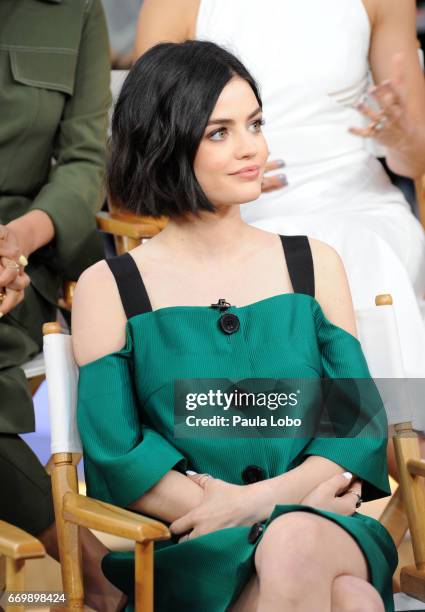 The cast of Freeform's Pretty Little Liars" are guests on "Good Morning America," Tuesday, April 18, 2017 airing on the Walt Disney Television...